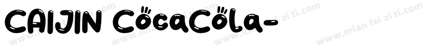 CAIJIN CocaCola字体转换